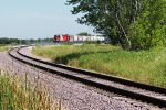 Southbound G63 coming through the marsh